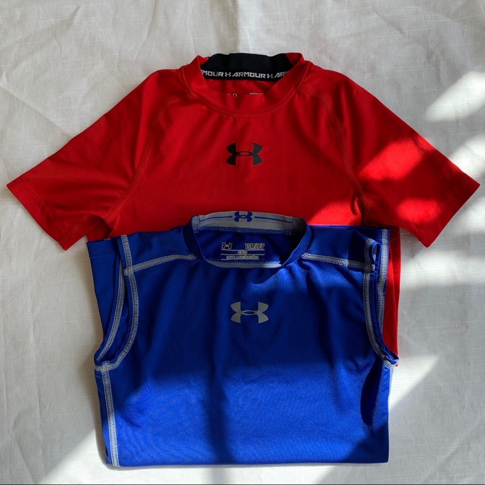 Under Armour Boys Fitted Shirts